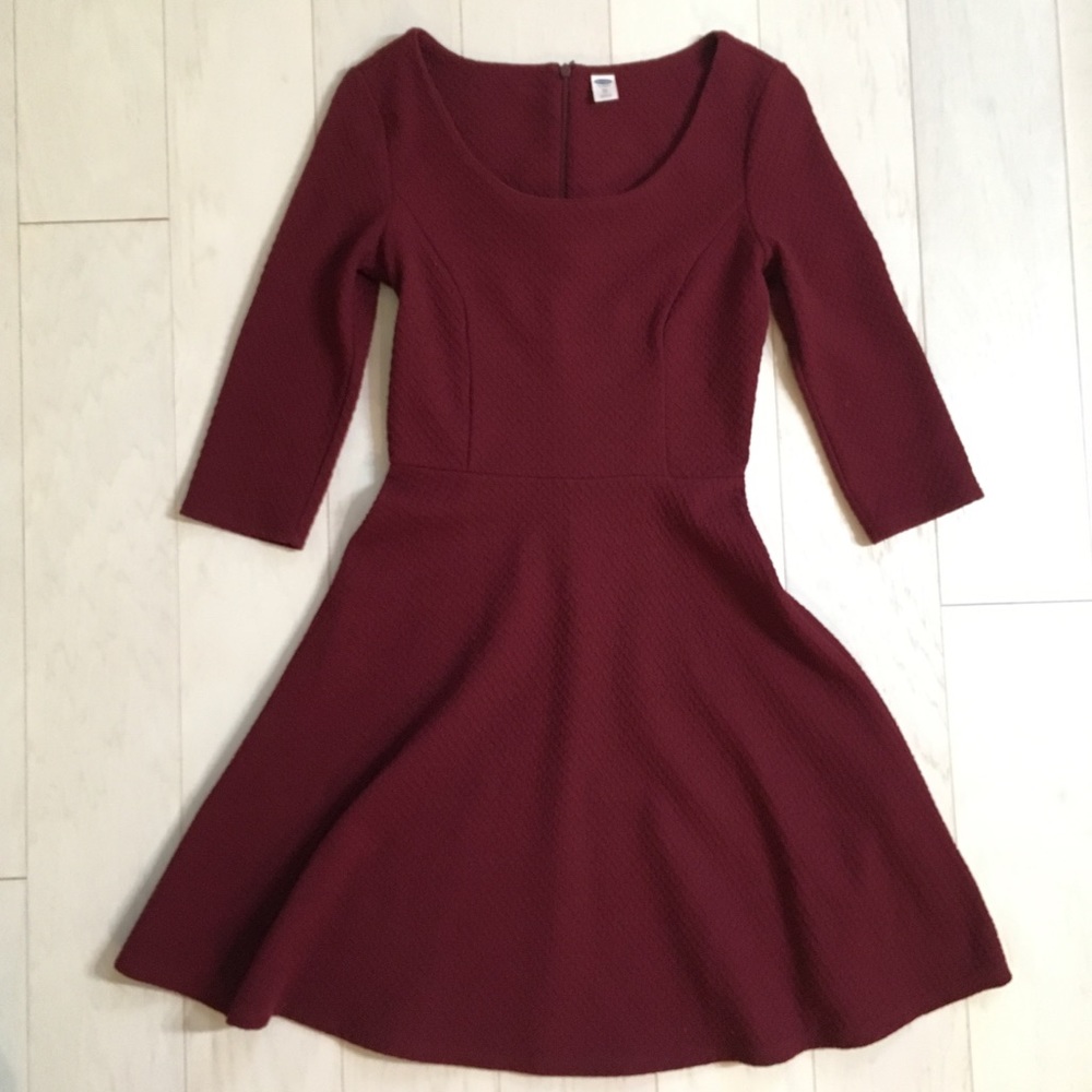Burgundy Dress